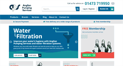 Desktop Screenshot of anglianpumping.com